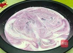紫薯炒酸奶的做法图解4