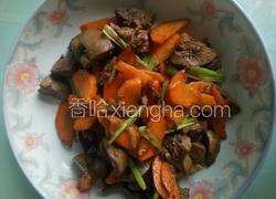 胡萝卜炒鸡肝