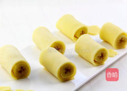 宝宝最爱辅食-香蕉班戟卷的做法图解9