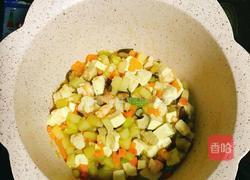 小熊鲜虾杂蔬豆腐的做法图解9