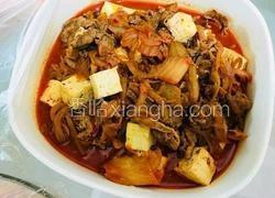 泡菜猪肉烩豆腐