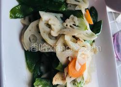 荷兰豆炒藕片