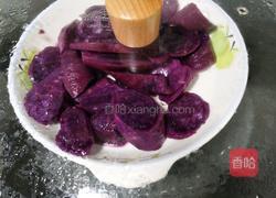 紫薯饼的做法图解4