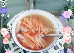金针茹胡萝卜汤(素