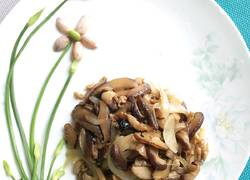 洋葱香菇炒鸡丝