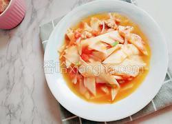 番茄肉沫茭白