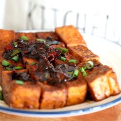 一口爆汁的香煎豆腐的做法[图]