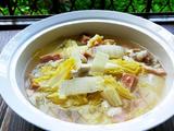 午餐肉豆腐白菜汤