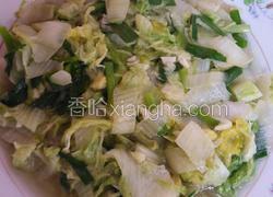 香葱炒白菜