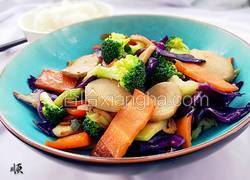 素炒耗油什锦菜