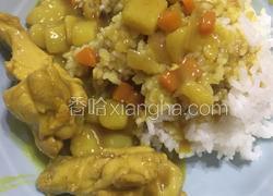 咖喱鸡腿饭