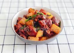 萝卜焖牛腩