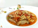 牛肝菌香菇煎番茄烩豆腐（纯素）的做法[图]