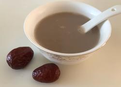 红枣红豆豆浆