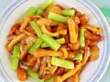 滑子菇炒青瓜