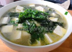 海带豆腐汤