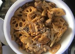 五花肉炒藕