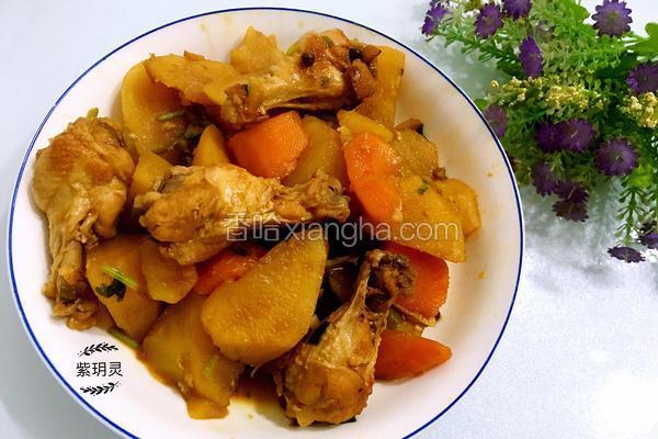 土豆炖鸡腿(压力锅版)