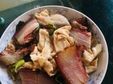 蛋白肉炒熏肉