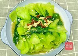 炒青菜的做法图解7