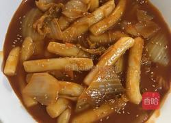 炒年糕的做法图解6