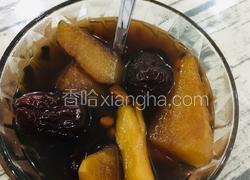 苹果 梨红枣枸杞黑糖姜茶