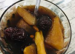苹果 梨红枣枸杞黑糖姜茶