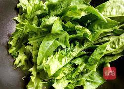 清炒油麦菜的做法图解6