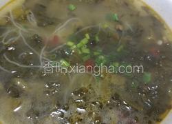 酸菜粉丝汤