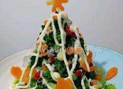 土豆沙拉圣诞树