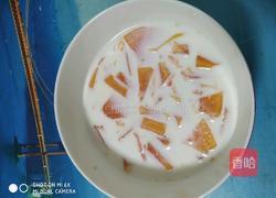 牛奶木瓜的做法图解3
