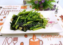 清炒茼蒿