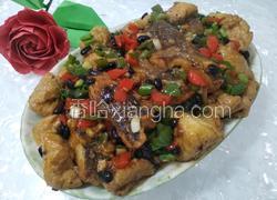 豆豉酱汁红烧草鱼块