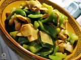 大辣椒干豆腐炒肉的做法[图]