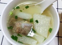 白萝卜排骨汤