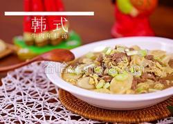 韩式牛肉年糕汤
