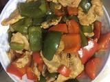 青椒炒肉片