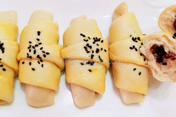 全麦粉红豆包(减肥包)