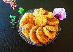 新文美食 黄米玫瑰炸糕