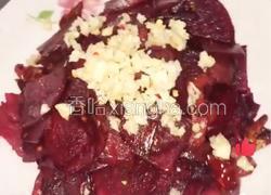效果辣培根紫菜头