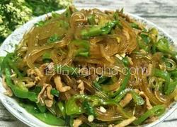 尖椒肉丝炒粉条