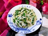 荠菜冬笋炒年糕