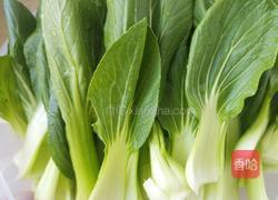 清炒青菜的做法图解1