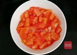 猪肝番茄面线 (宝宝辅食)的做法图解3