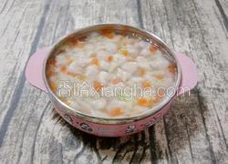 莲藕牛肉粒粒面 (宝宝辅食）