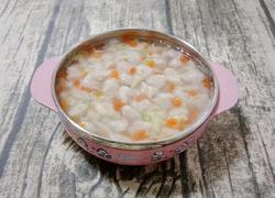 莲藕牛肉粒粒面 (宝宝辅食）