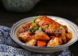 红烧鸡翅炖土豆