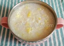 娃娃菜鲜虾粥 (宝宝辅食)