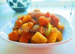 张家口特色菜 土豆熬金瓜