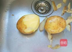 张家口特色菜 土豆熬金瓜的做法图解2